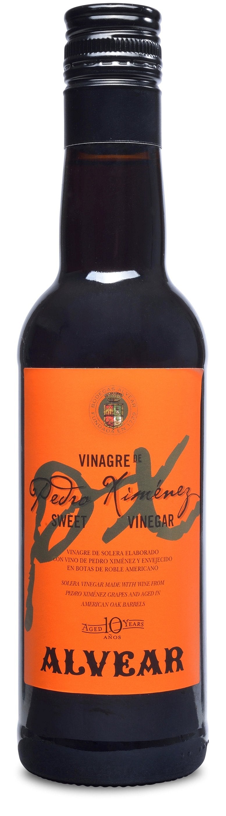 Alvear Pedro Ximenez Vinegar Sweet 10 Yr Spain 375 Ml