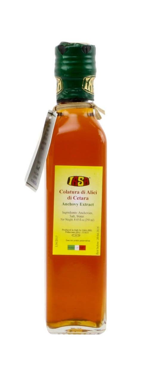 Anchovy Extract - Colatura Di Alici: 250ml