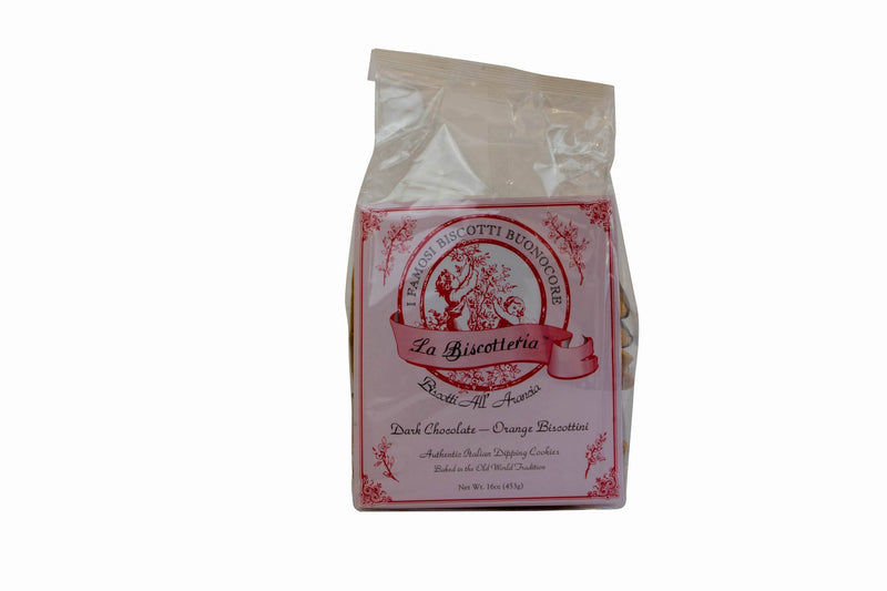 Biscotti Orange Dark Chocolate: 1lb