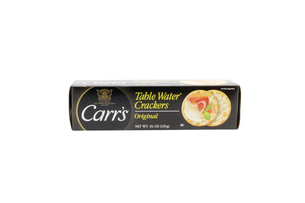 Plain Water Crackers: 4.5oz