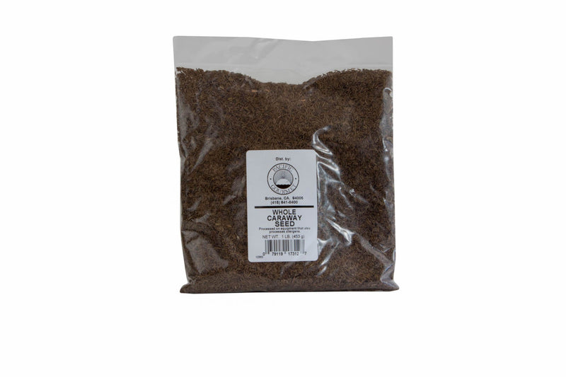 Caraway Seeds Whole: 1lb