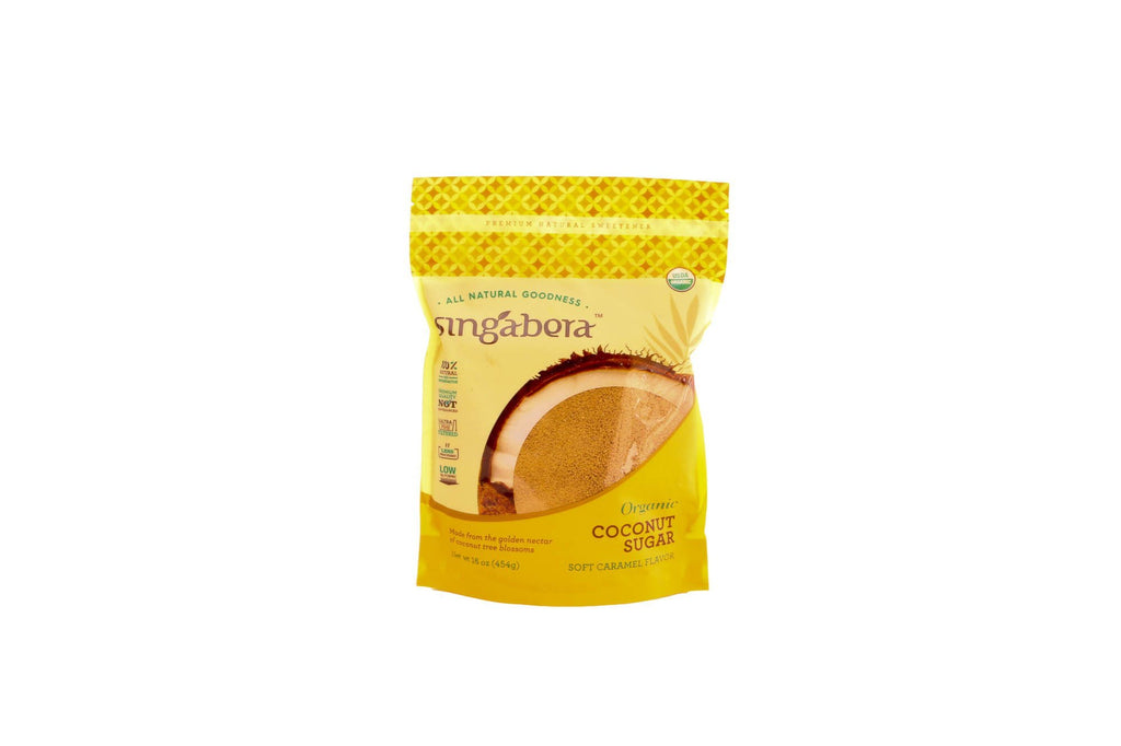 Coconut Palm Sugar Grain Organic: 1lb
