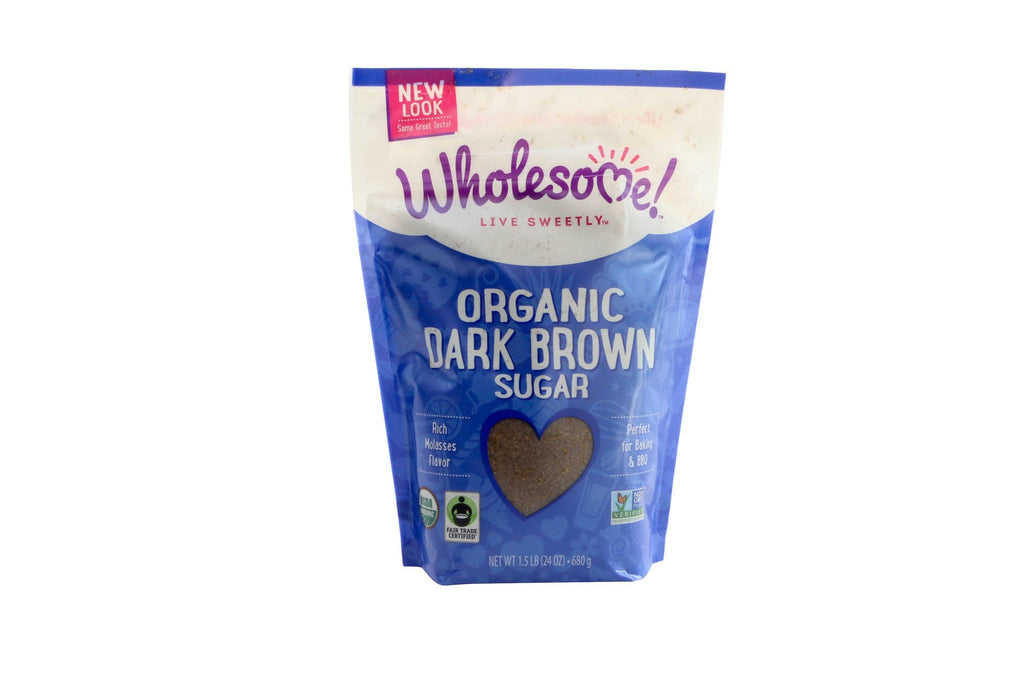 Dark Brown Sugar Organic: 6 x 24 Oz
