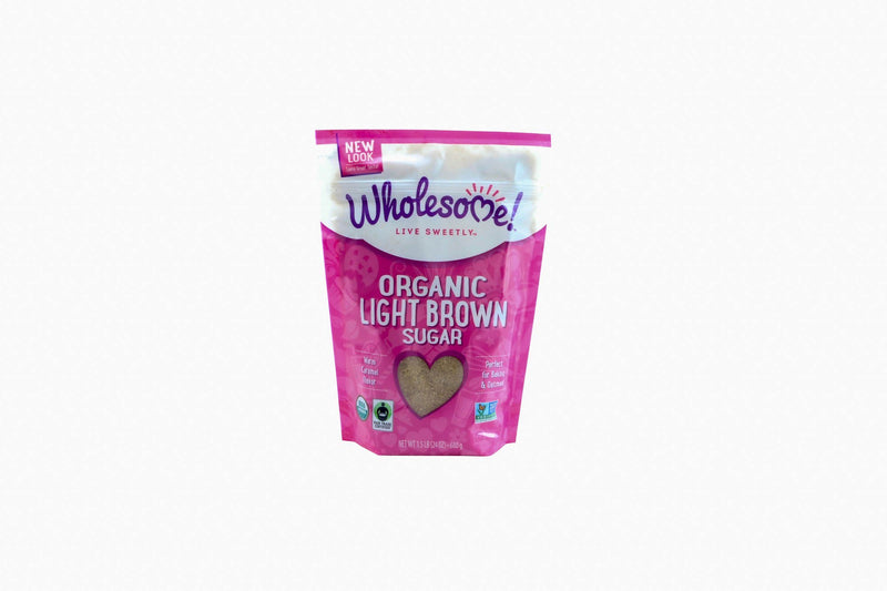 Light Brown Sugar Organic: 6 x 24 Oz