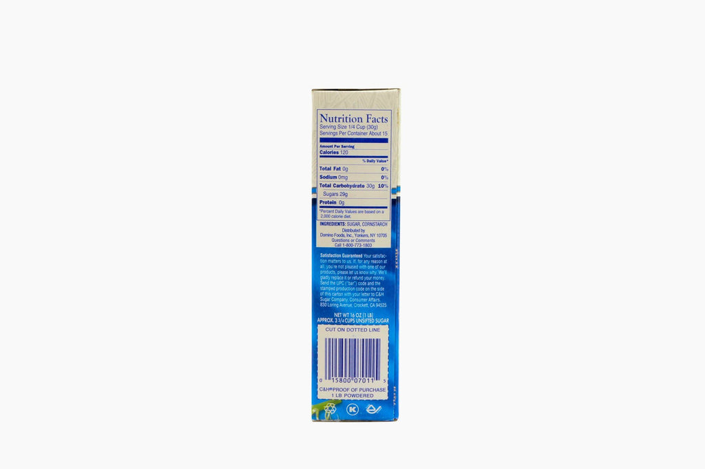 Powdered Sugar (Confectioner): 24 x 1 Lb