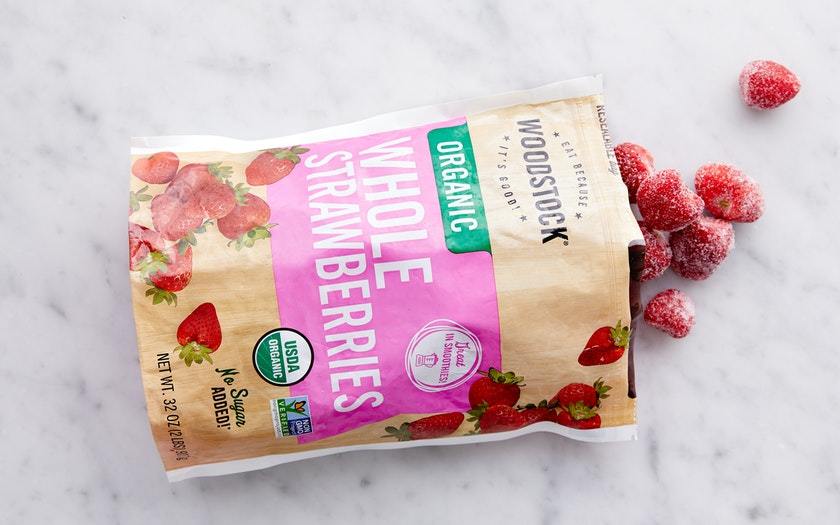 Strawberries IQF Organic: 5lbs