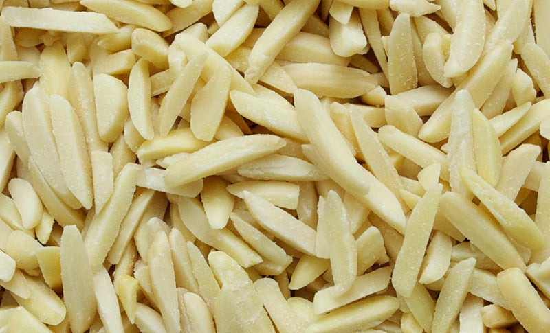 Almonds Slivered Blanched: 25lbs