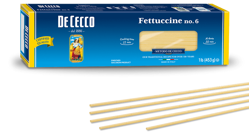 Fettuccine: 1lb