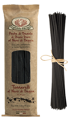 Tonnarelli Squid Ink: 13.2lbs