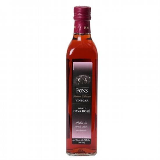 Cava Rose Vinegar, Spain 17 Oz