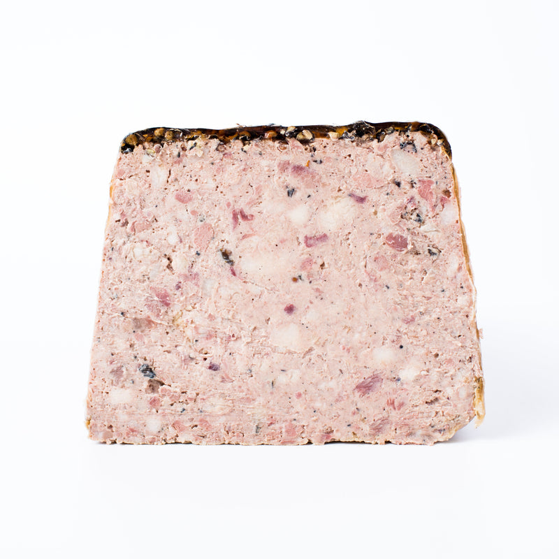 Pate Campagne W/ Black Peppercorns: 3.5lbs [Approx Weight. Price Per Lb]