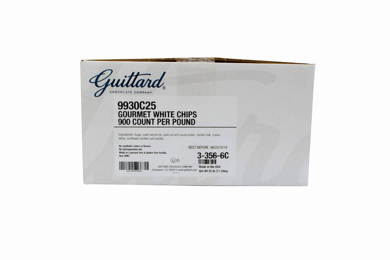 White Chocolate Chips 900ct - 25lbs