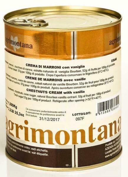 Chestnut Cream, Italy: 1kg