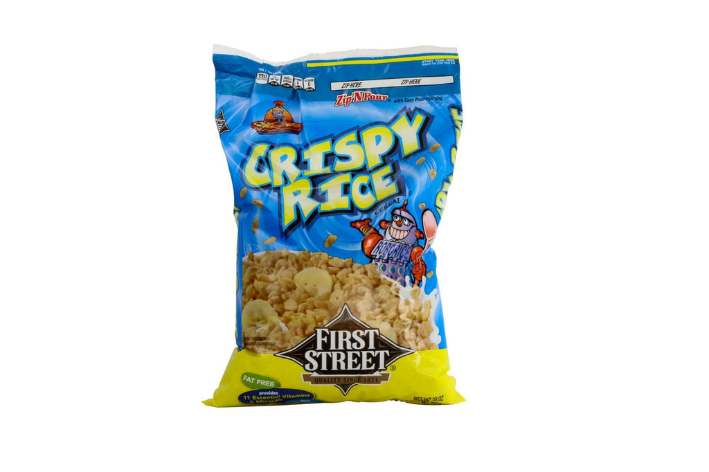 Rice Crisps Cereal: 35oz