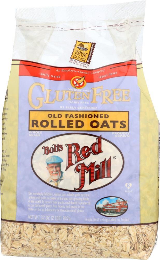 Rolled Oats - Gluten Free: 4 x 32oz Case