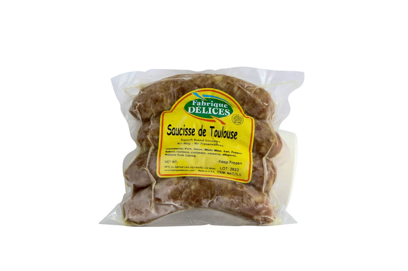 Toulouse Sausage: 1lb