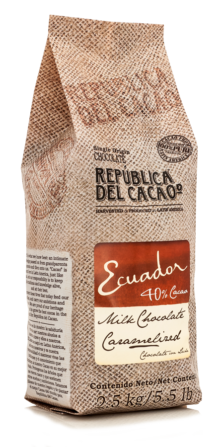 Ecuador 40% Milk Rounds: 5.5lb