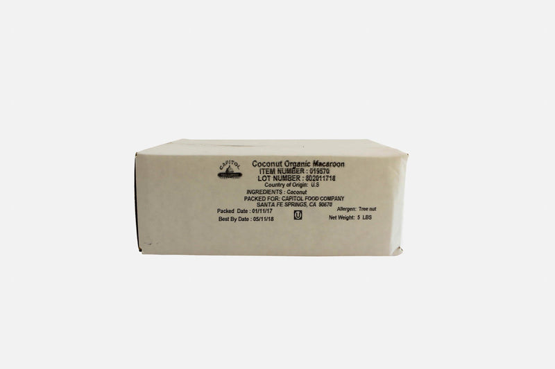 Coconut Shred Macaroon Organic: 5lbs