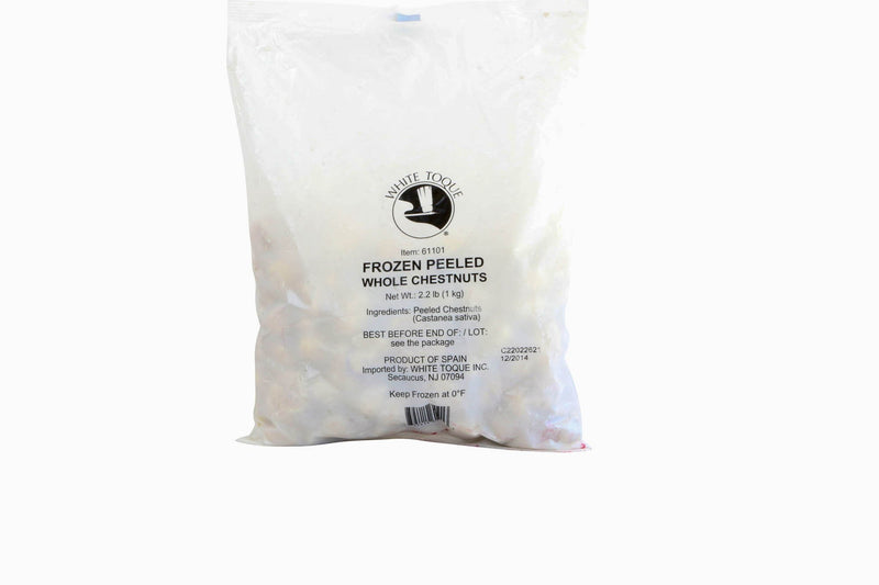 Chestnuts Frozen Peeled IQF: 1kg