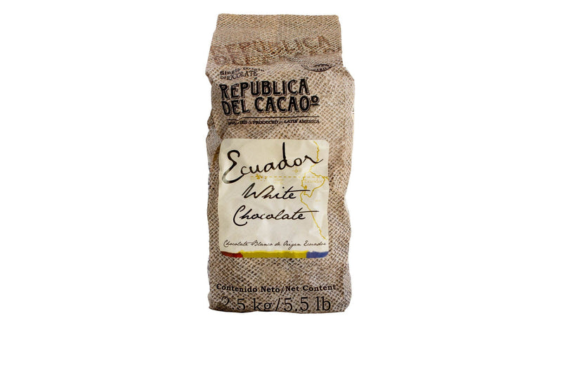 White Chocolate 31% Rounds: 5.5lbs