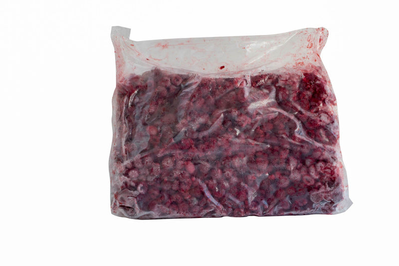 Raspberries IQF: 10lbs