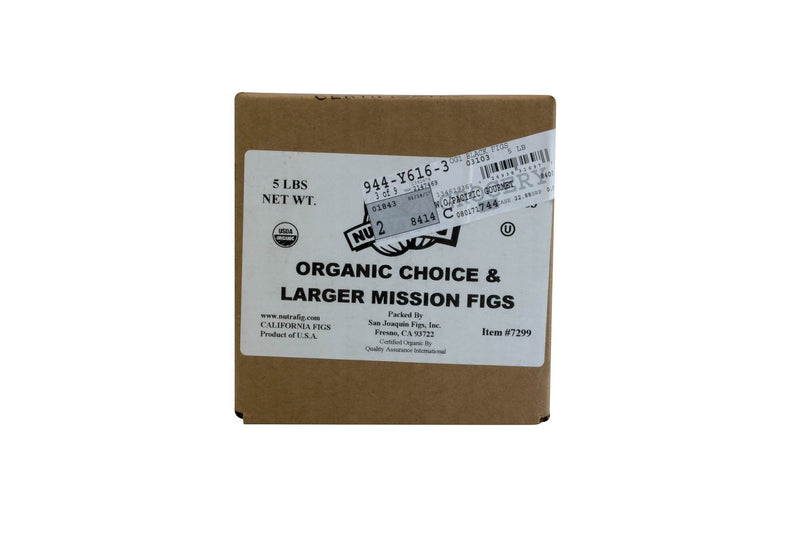 Dried Figs Black Mission Organic: 5lbs