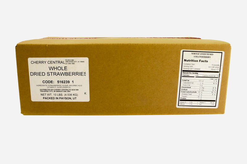Dried Strawberries: 10lbs