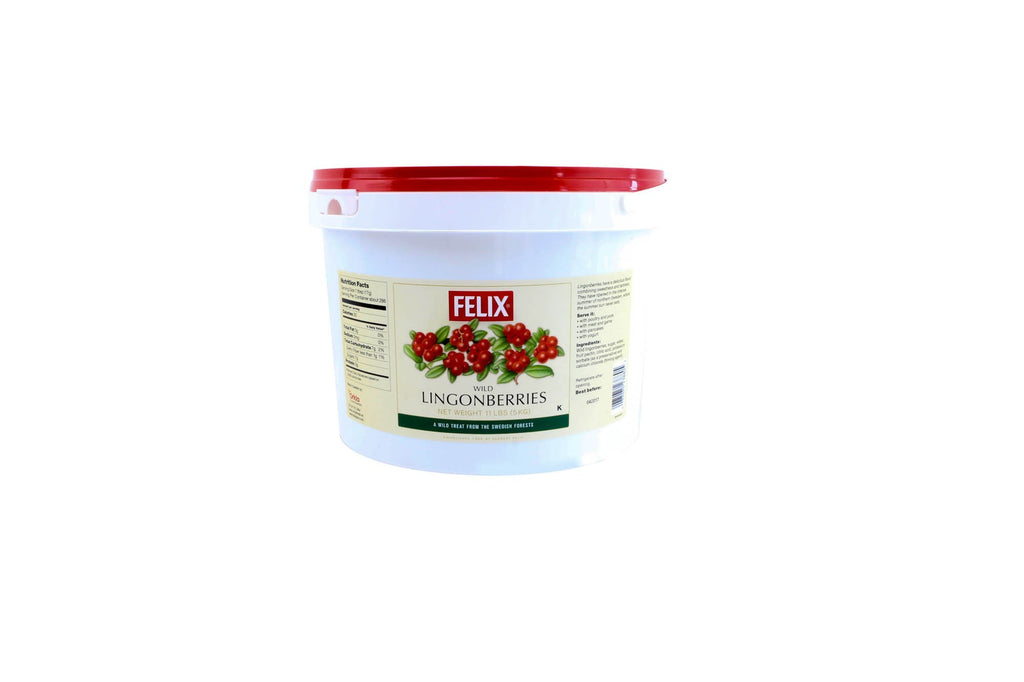 Lingonberries In Syrup: 11lbs