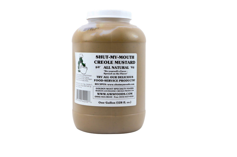 Creole Mustard Shut Your Mouth: 1gal