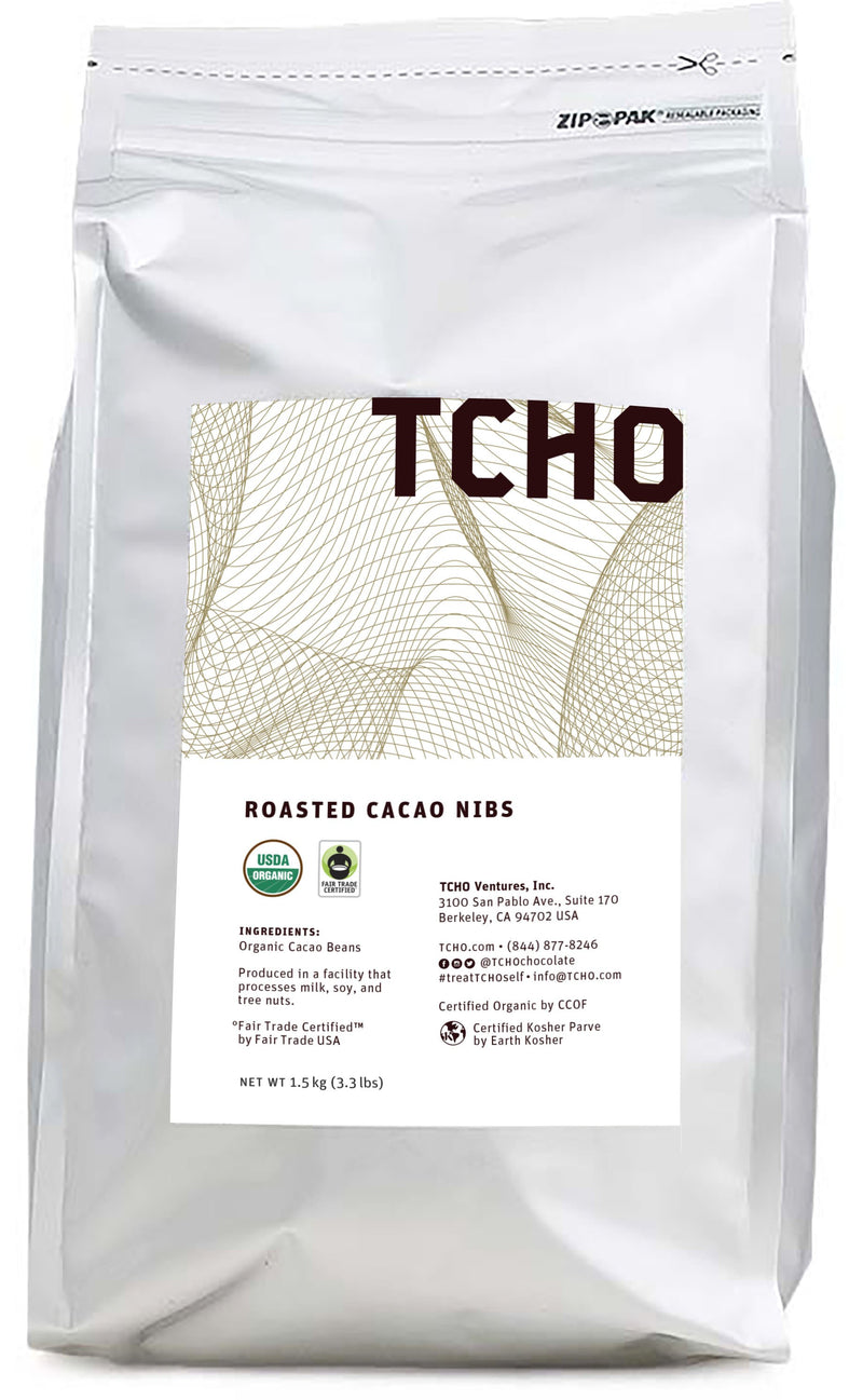 TCHO Organic Cocoa Nibs 1.5kg
