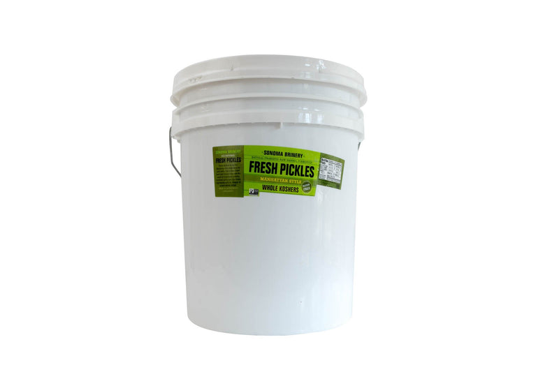 Manhattan Whole Kosher Pickles: 5gal