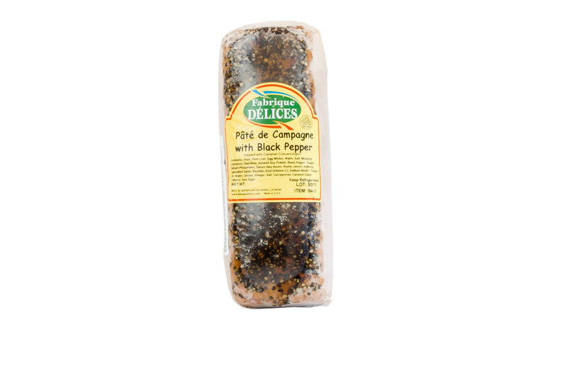 Pate Campagne W/ Black Peppercorns: 3.5lbs [Approx Weight. Price Per Lb]