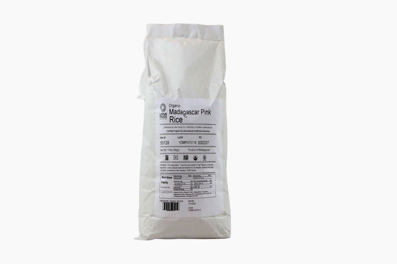 Madagascar Pink Rice Organic:  11lbs