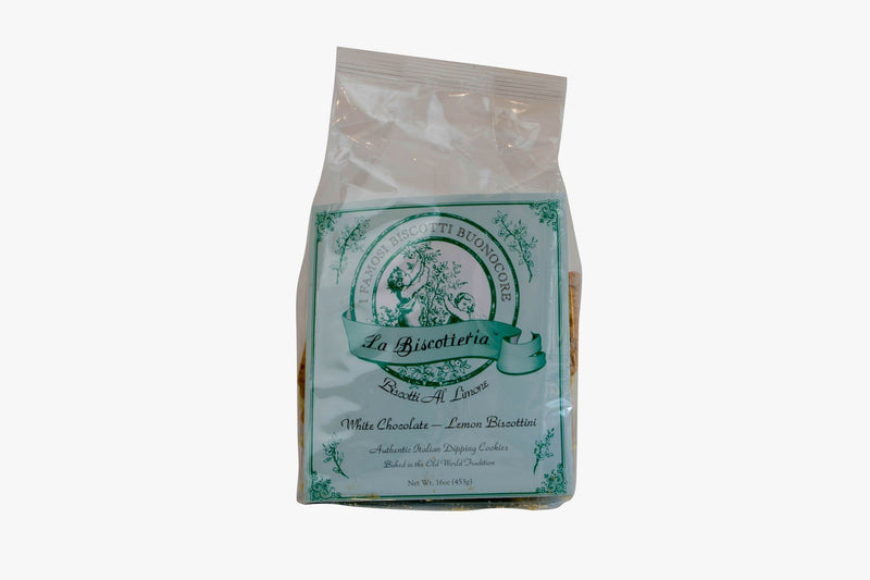 Biscotti Lemon White Chocolate: 1lb