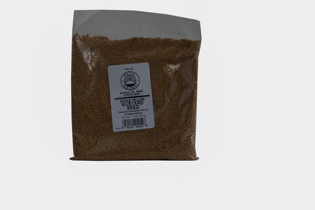 Mustard Seeds Yellow: 1lb