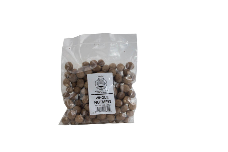 Nutmeg Whole: 1lb