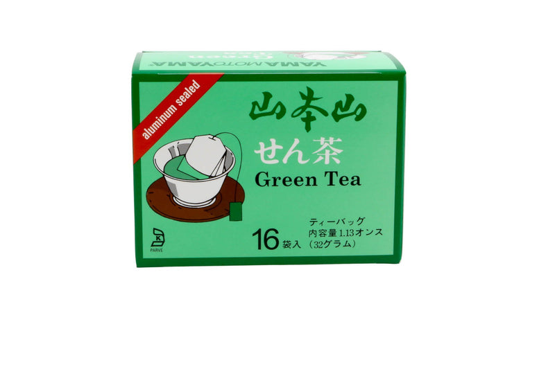 Green Tea Bags, Japan 12x16 Ct