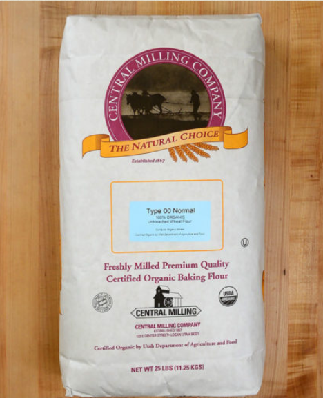 Double "00" Pizza Flour Organic: 25lbs