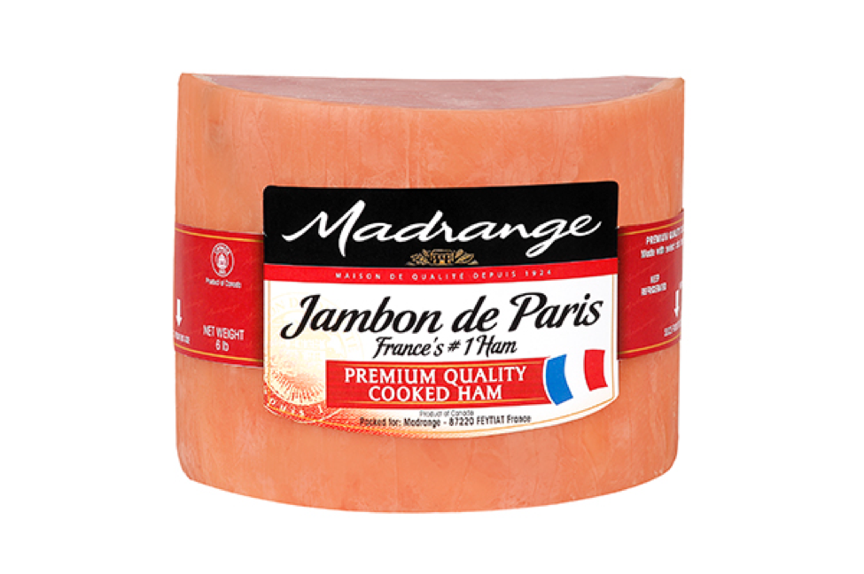 Madrange Ham De Paris: 6lbs [Approx Weight. Price Per Lb]