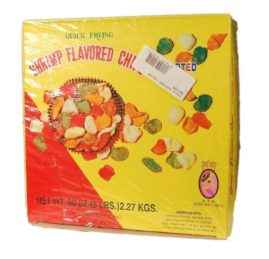 Shrimp Chips Multi-Colored: 5lbs