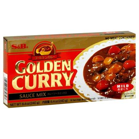 Curry Golden Mix Mild: 10 x 8.4oz
