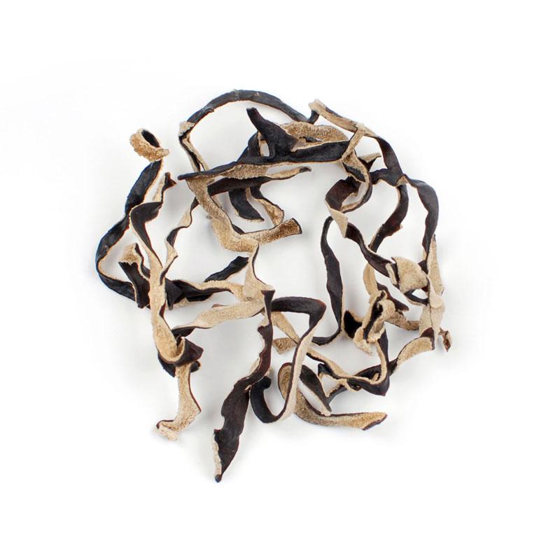 Wood Ear Black Fungus Strips Dried: 5lbs