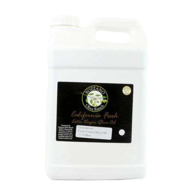Extra Virgin Olive Oil: 2.5 gal