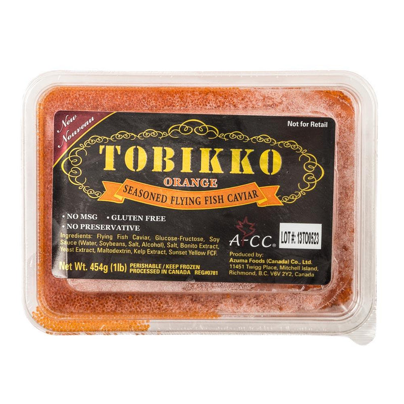 Sushi Tobiko Orange: 1.1lb