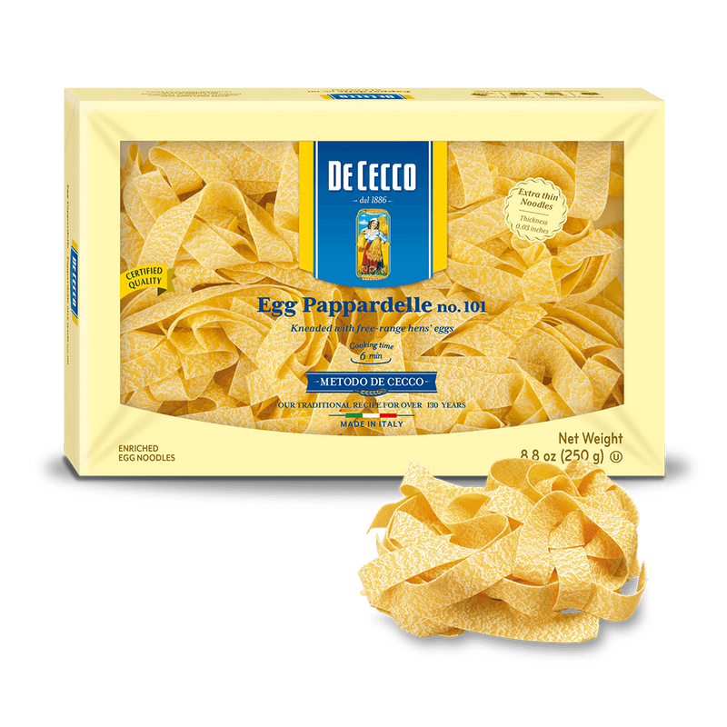 Egg Pappardelle: 8.8oz