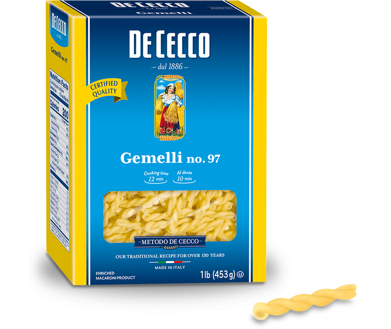Gemelli: 5lbs