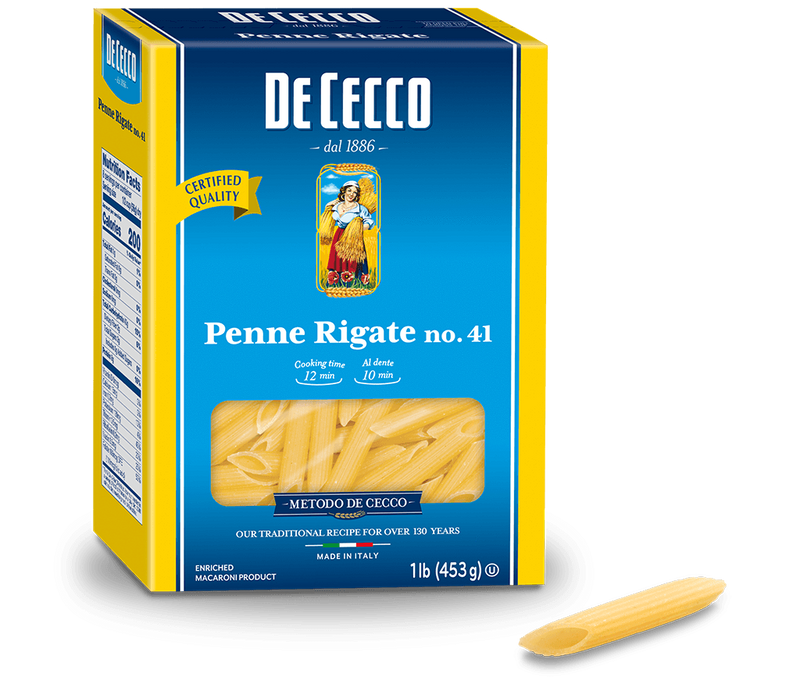 Penne Rigate: 12 x 1lb Case