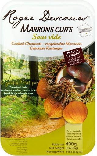 Whole Roasted Chestnuts: 400gr